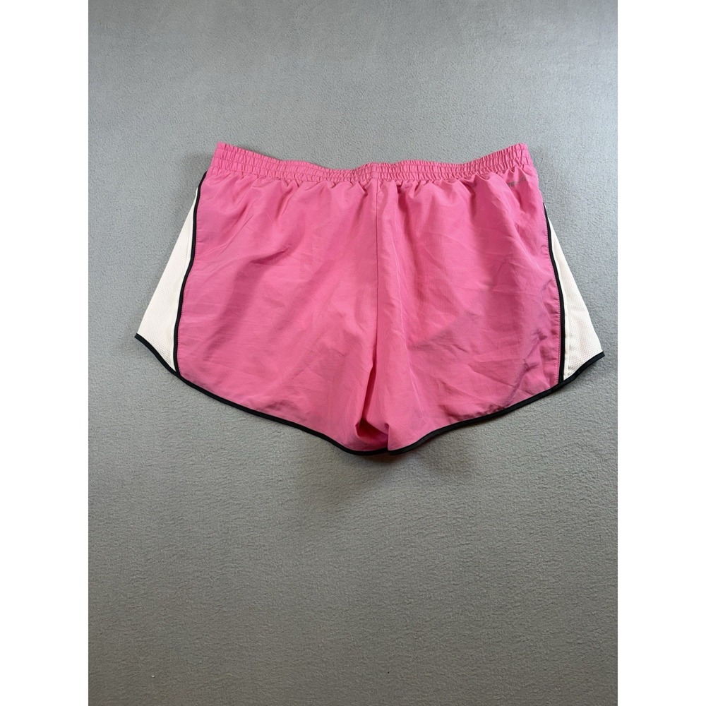Nike Dri-FIT Tempo Running Shorts Women's XL Pink White Athletic Lined - Picture 2 of 6